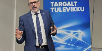 ESA Director General Josef Aschbacher held a public lecture at TalTech – Tallinn University of Technology today, marking 10 years of Estonia in ESA